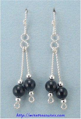 Ding-a-Ling Sterling Silver Earrings