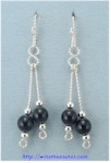 Ding-a-Ling Sterling Silver Earrings