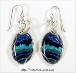Malachite & Azurite Earrings