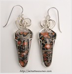 Leopardskin Jasper Earrings