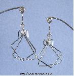 Double Dinner Bell Earrings