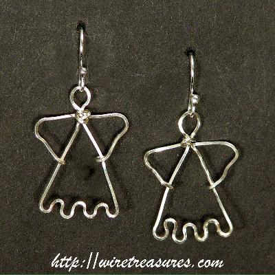 Supersonic Angel Earrings