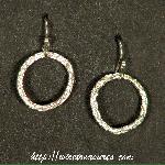 Textured Loop Earrings