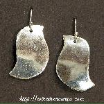 Silver Partridge Earrings