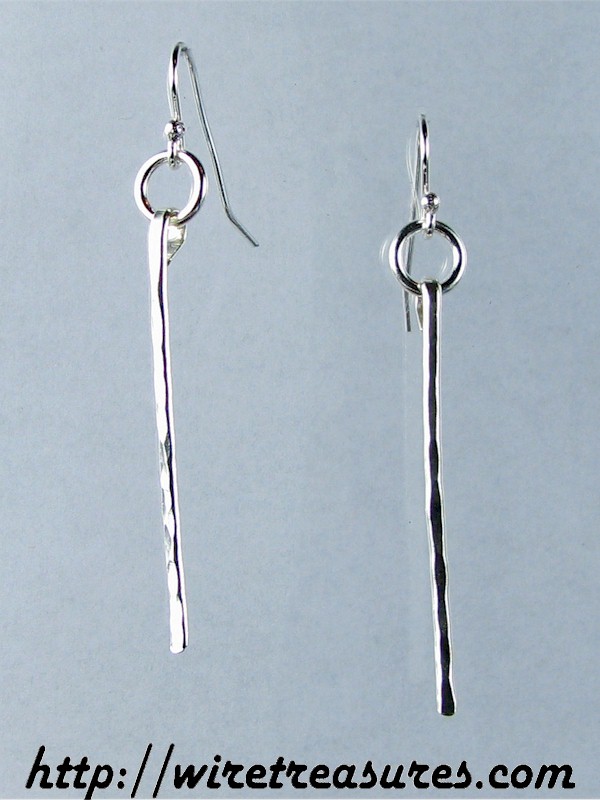 Silver Drop Earrings