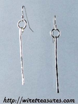 Silver Drop Earrings