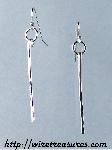 Silver Drop Earrings