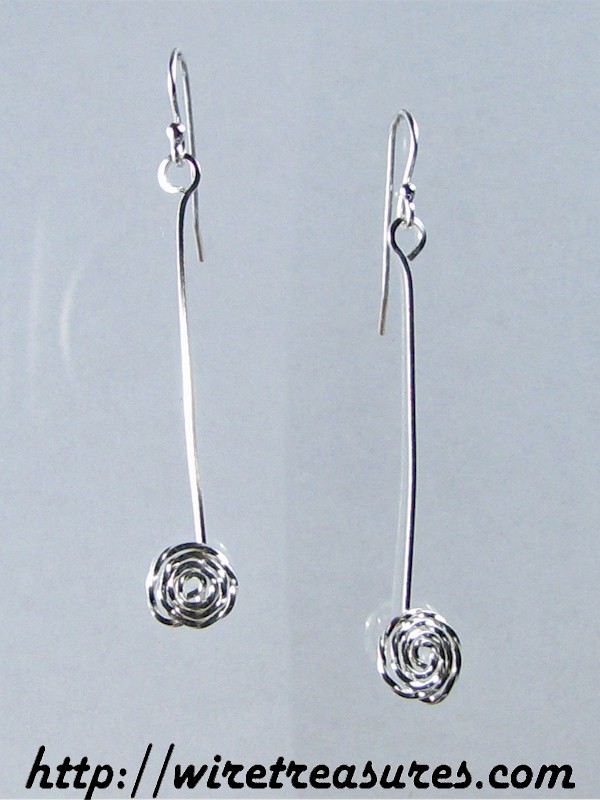 Curl-on-a-Stick Earrings
