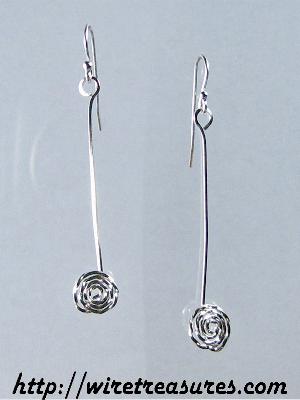 Curl-on-a-Stick Earrings