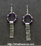 Amethyst Bouquet Earrings