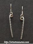 Silver Bar Earrings
