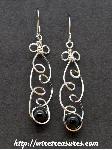 Loopy Onyx Earrings