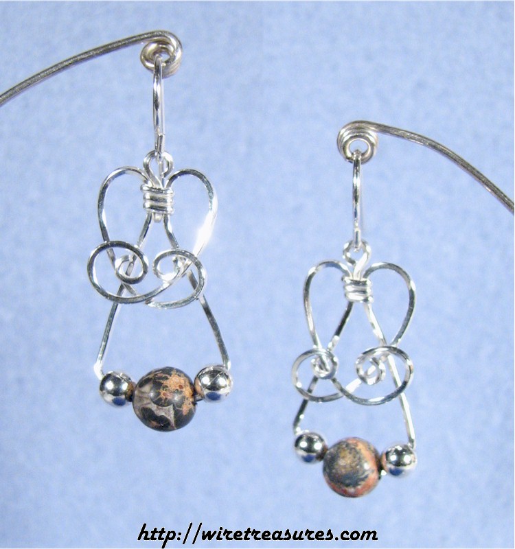 Howlite "Bead-in-a-Box" Earrings