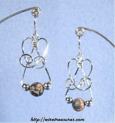 Howlite "Bead-in-a-Box" Earrings