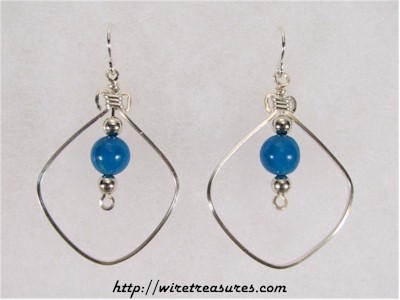 Howlite "Bead-in-a-Box" Earrings