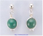 Single Bead Earrings