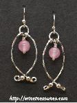 Hold-Me-Close Rose Quartz Bead Earrings