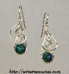 Swirly Bead Earrings