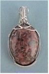 Leopardskin Jasper Pendant
