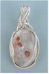 Lace Agate Pendant