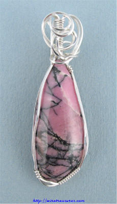 British Colombia Rhodonite Pendant