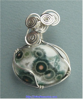 Ocean Jasper Pendant