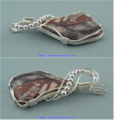 Porcelain Jasper Pendant