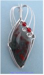 Swazi Bloodstone Pendant
