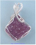 Amethyst Crystals Pendant