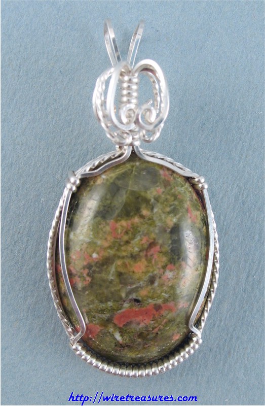 Unakite Pendant