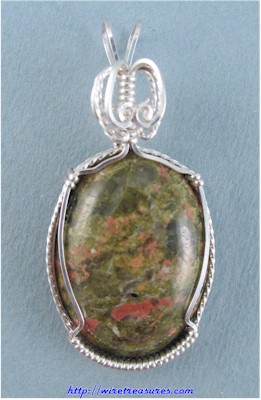 Unakite Pendant