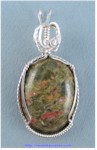 Unakite Pendant