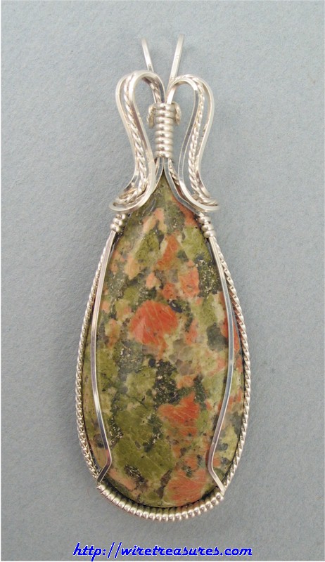 Unakite Pendant