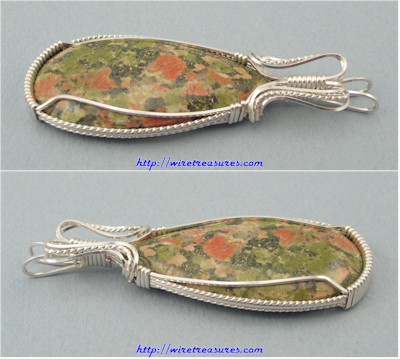 Unakite Pendant