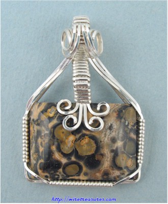 Leopardskin Jasper Pendant