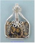 Leopardskin Jasper Pendant