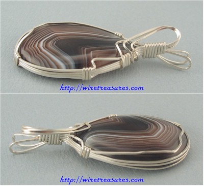 Tuxedo Agate Pendant