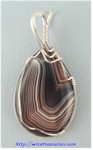 Tuxedo Agate Pendant