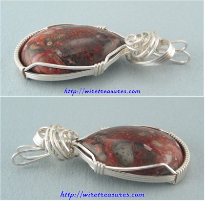 Leopardskin Jasper Pendant