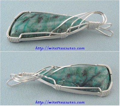 Chrysocolla Pendant