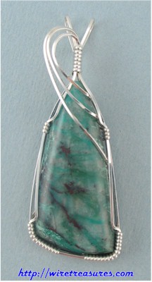 Chrysocolla Pendant