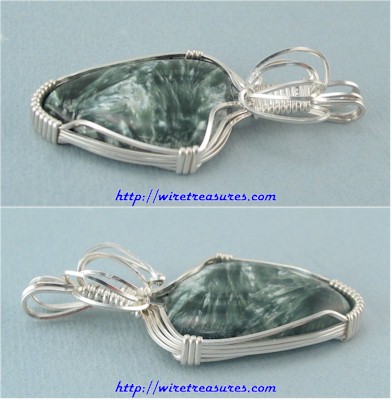 Seraphinite Pendant