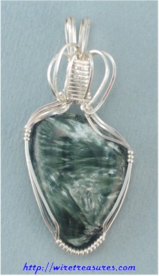 Seraphinite Pendant