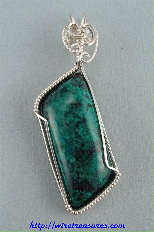 Chrysocolla Pendant
