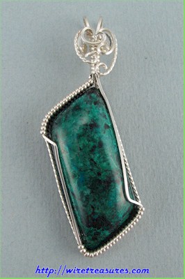 Chrysocolla Pendant