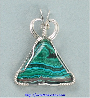 Malachite & Azurite Pendant