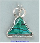 Malachite & Azurite Pendant