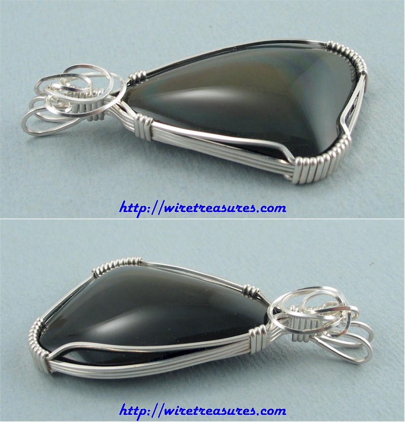 Rainbow Obsidian Pendant