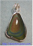Rainbow Obsidian Pendant