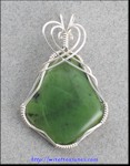 Green Jasper Pendant